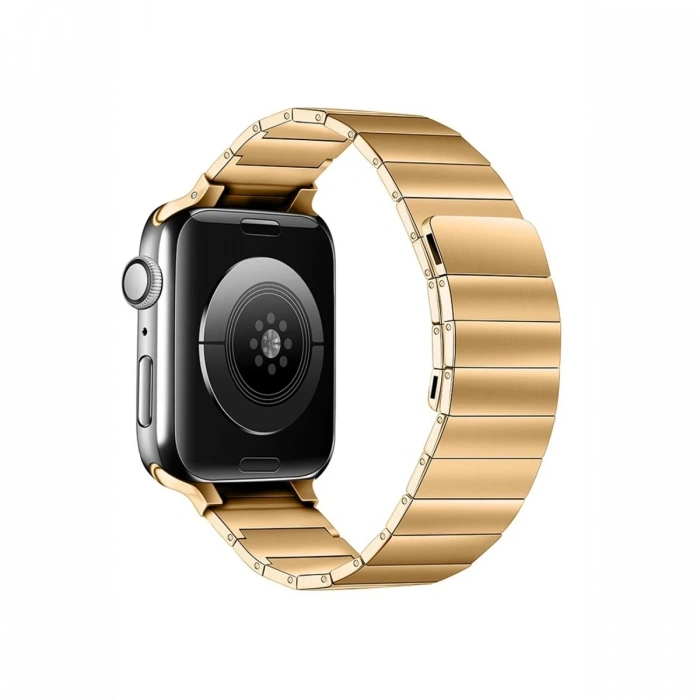 Mey İthalat®   Watch 42mm KR404 Huks Kordon - Gold