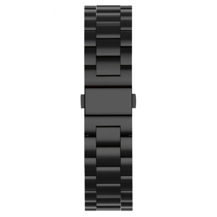 Mey İthalat®   Watch 42mm Metal Baklalı Kordon - Siyah