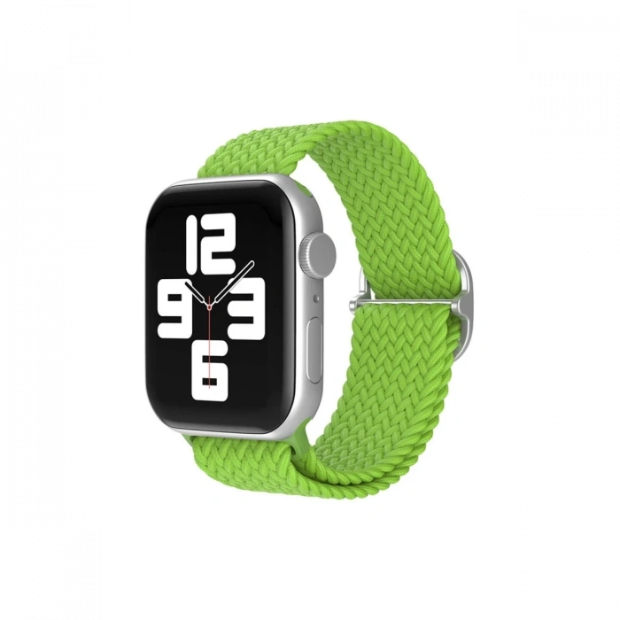 Mey İthalat®   Watch 42mm Star Kordon - Açık Yeşil