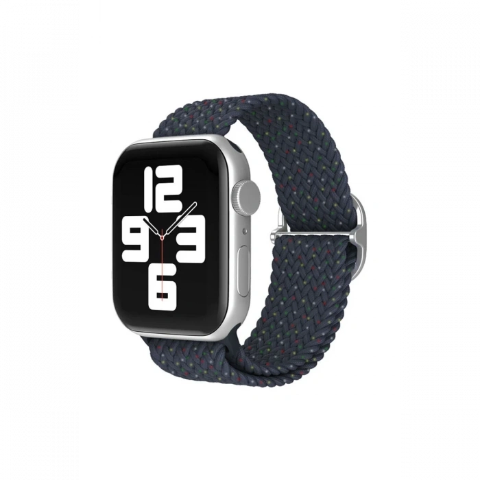Mey İthalat®   Watch 42mm Star Kordon - Benekli Lacivert