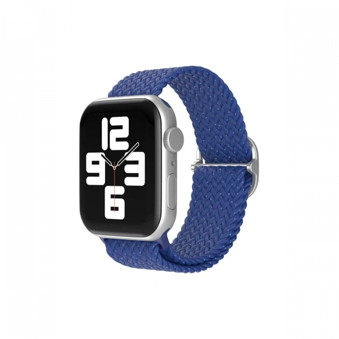 Mey İthalat®   Watch 42mm Star Kordon - Benekli Mavi