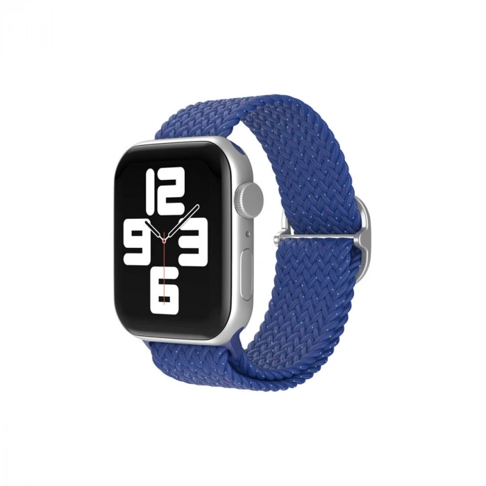 Mey İthalat®   Watch 42mm Star Kordon - Benekli Mavi