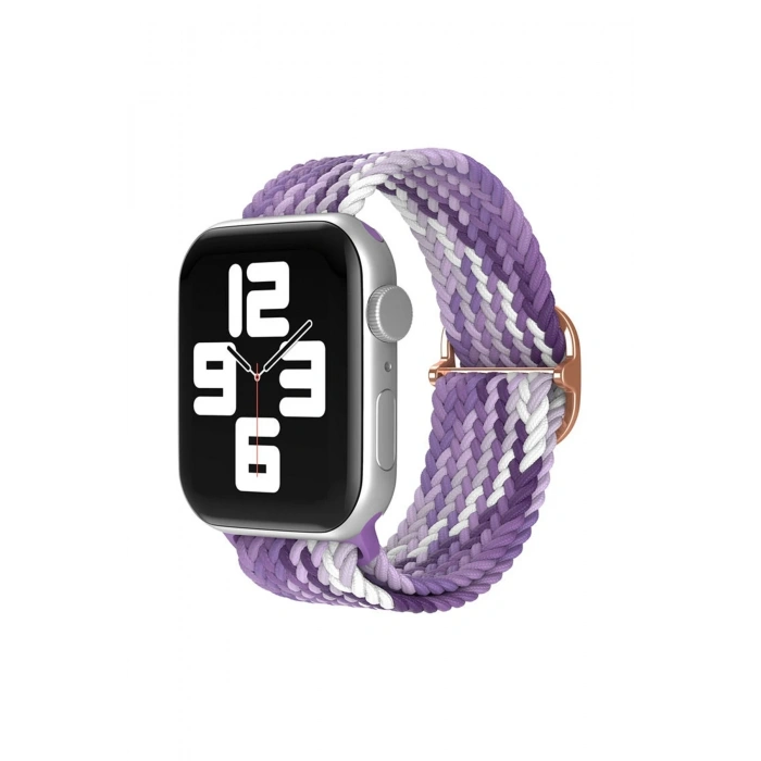 Mey İthalat®   Watch 42mm Star Kordon - Mor-Lila