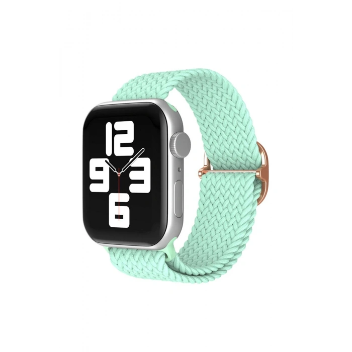 Mey İthalat®   Watch 42mm Star Kordon - Turkuaz
