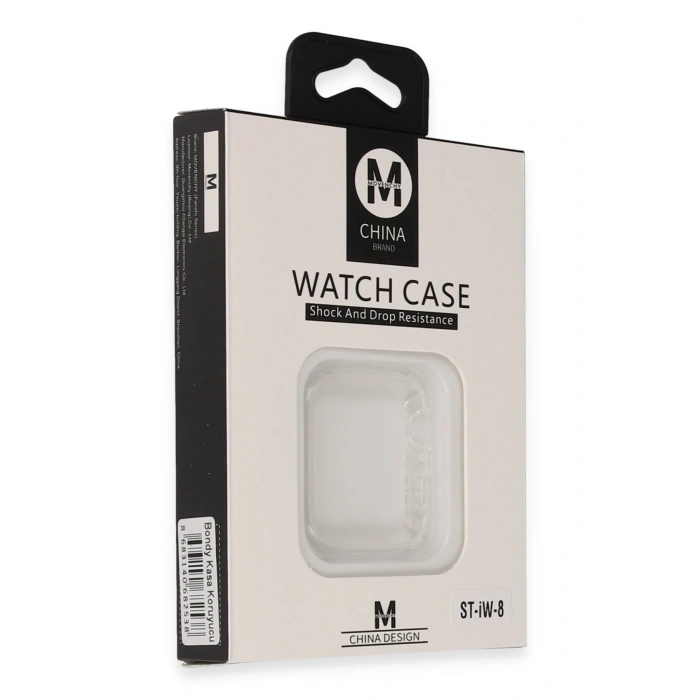 Mey İthalat®   Watch 45mm Bondy Kasa Koruyucu - Beyaz