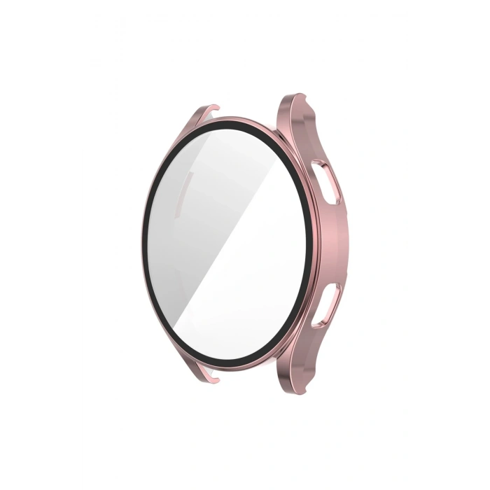 Mey İthalat®  Watch 5 44mm Wall Camlı Kasa Ekran Koruyucu - Rose Gold