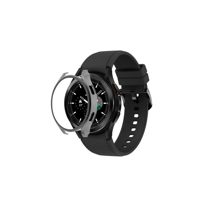 Mey İthalat®  Watch 5 Pro 45mm Wall Camlı Kasa Ekran Koruyucu - Uzay Grisi