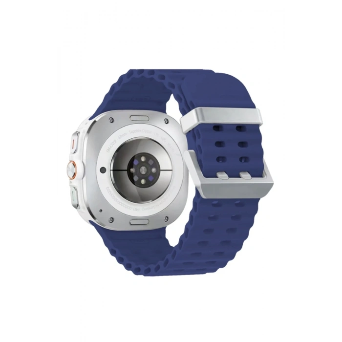 Mey İthalat®  Watch 7 Ultra KR417 Rug Silikon Kordon - Lacivert