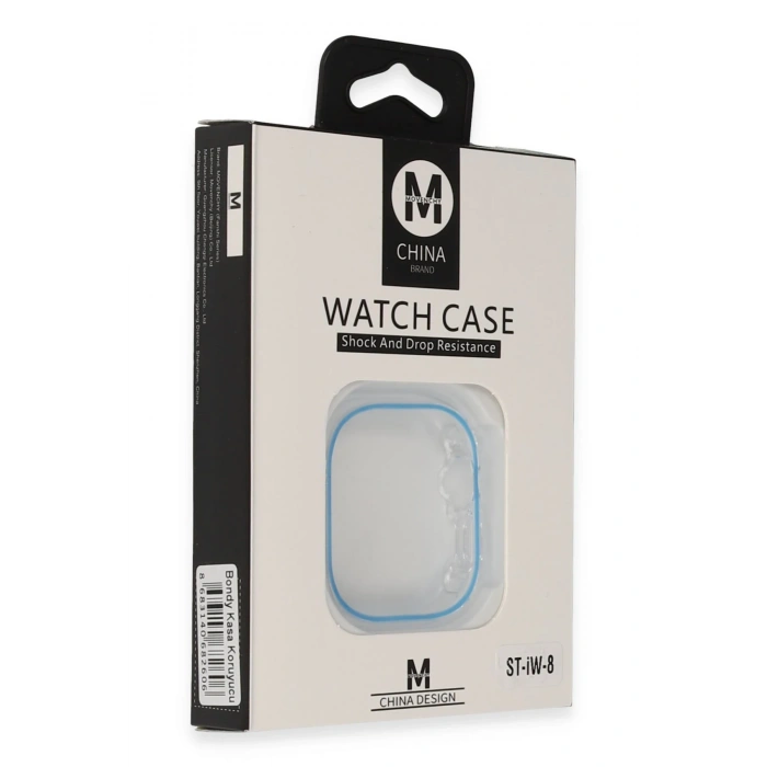 Mey İthalat®   Watch Ultra 49mm Bondy Kasa Koruyucu - Mavi
