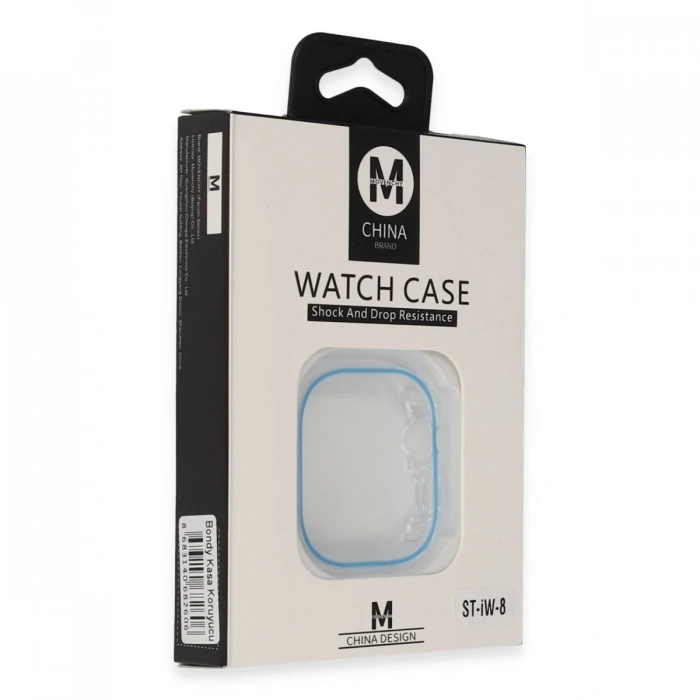 Mey İthalat®   Watch Ultra 49mm Bondy Kasa Koruyucu - Mavi