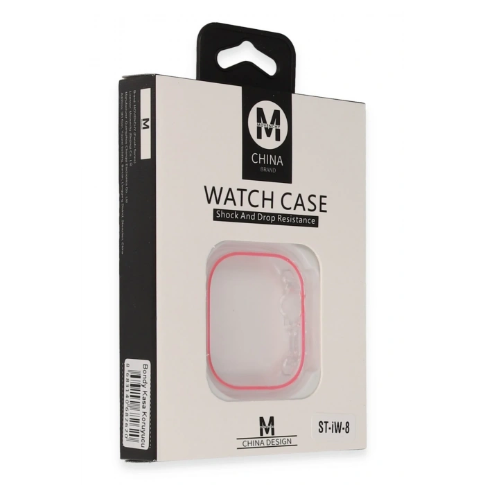 Mey İthalat®   Watch Ultra 49mm Bondy Kasa Koruyucu - Pembe