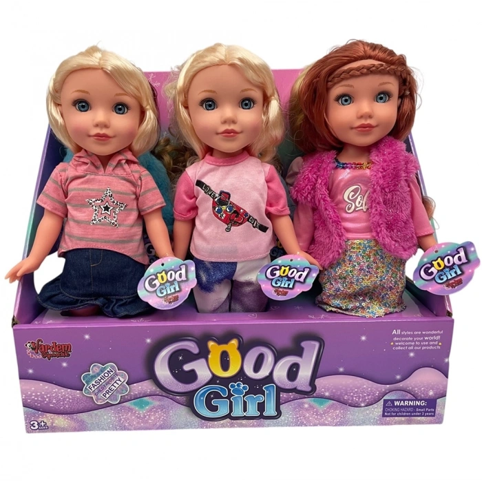 Mey İthalat® WG-36001 MÜZİKLİ 36CM GOOD GIRL BEBEK