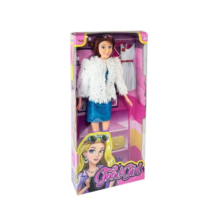 Mey İthalat® WG-66770 Parlak Elbiseli Ceketli Bebek 29 cm -Vardem