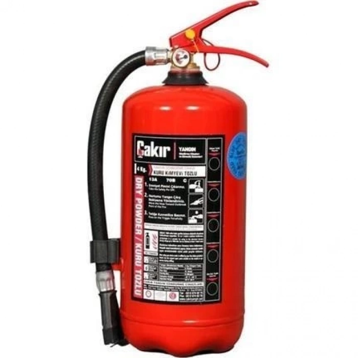 Mey İthalat® Yangın Tüpü 4 Kg ABC Tozlu