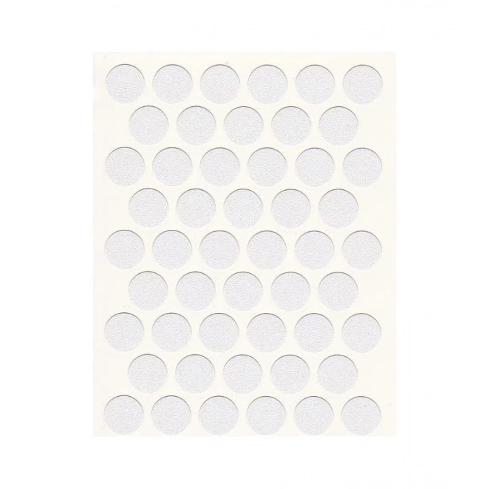 Mey İthalat® Yapışkanlı Vida Tapası (Beyaz) 10 mm