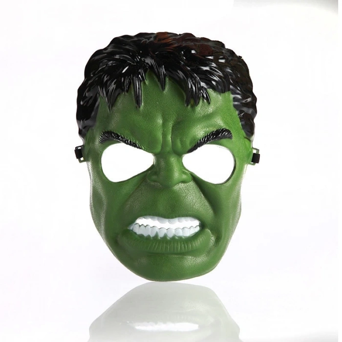 Mey İthalat® Yeşil Renk Süper Kahraman Dev Adam Hulk Maskesi