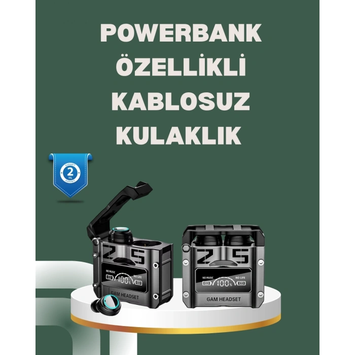 Mey İthalat® Yüksek Ses Kaliteli Kablosuz Bluetooth Kulaklık Suya Dayanıklı