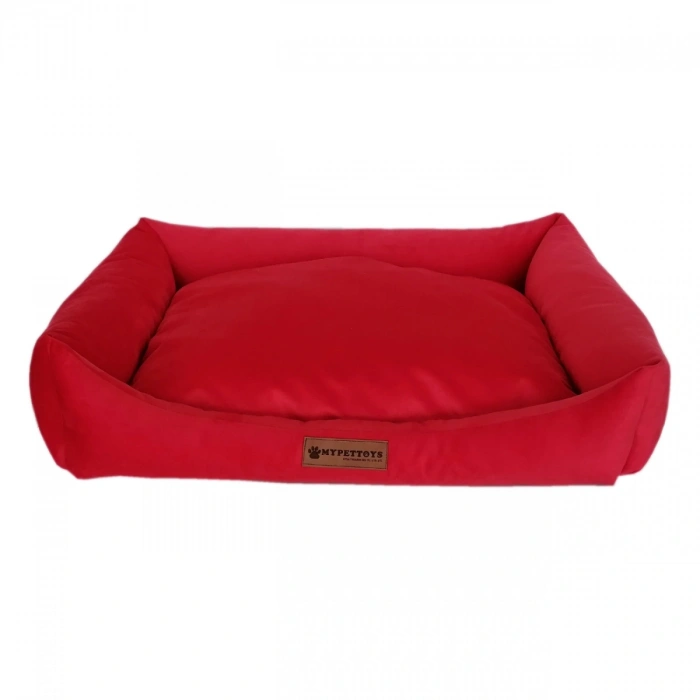 Mey İthalat® Yumuşak Köpek Yatağı Tay Tüyü X Large Kırmızı 80*100 cm
