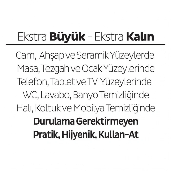 Mey İthalat®   Yüzey Temizlik Havlusu 100 Adet Kiraz