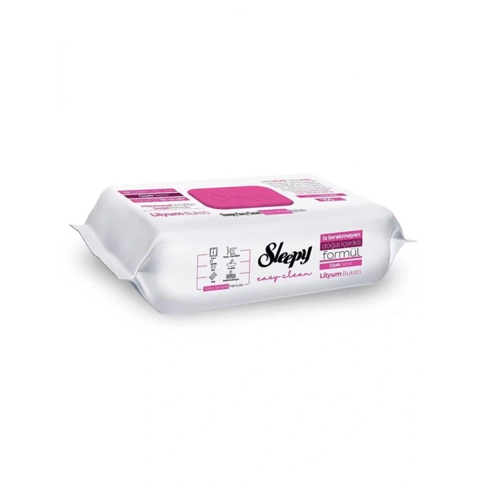 Mey İthalat®   Yüzey Temizlik Havlusu 100 Adet Lilyum Pembe