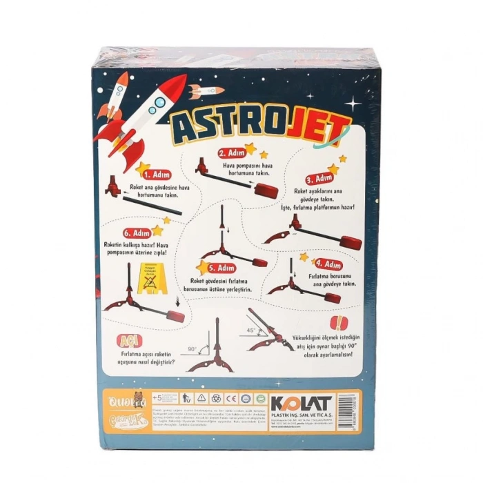 Mey İthalat® ZK122 Astro Jet Kutu Oyunu -Kolat