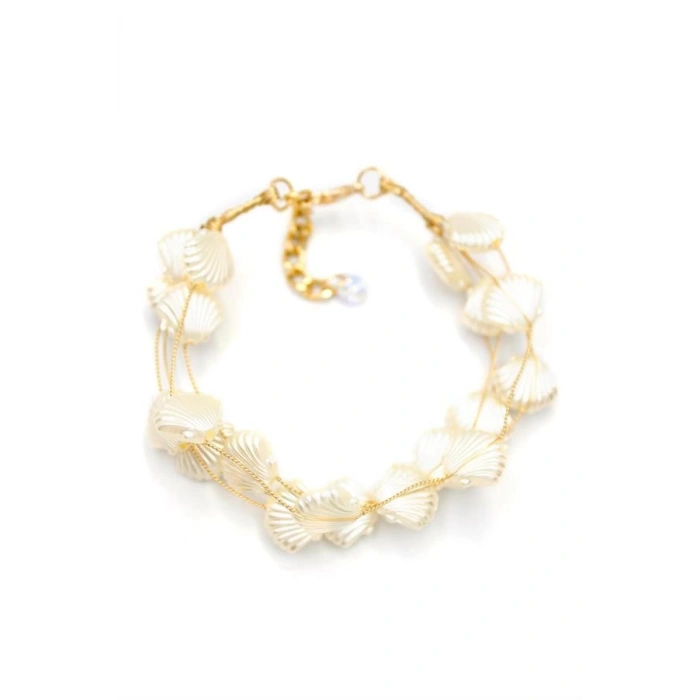 Midye Bileklik - Altın