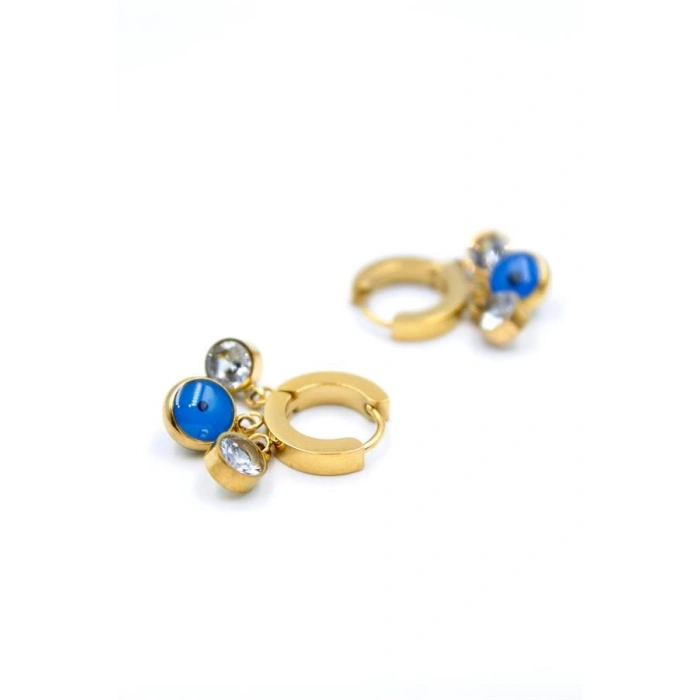 Nazar Küpe - Altın