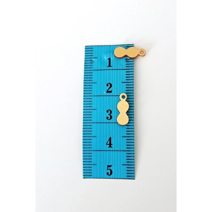 Oya Abiye Bileklik Kolye Pleksi Metalik Plastik Pul Altın Renk 24 gram 300 adet - BNC552