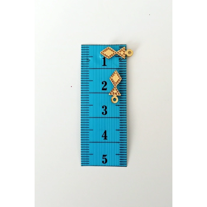 Oya Abiye Bileklik Kolye Pleksi Metalik Plastik Pul Altın Renk 8 gram 100 adet - BNC476