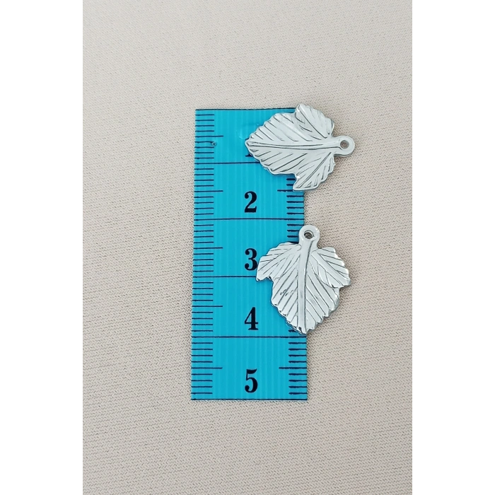 Oya Abiye Bileklik Kolye Pleksi Metalik Plastik Pul Gümüş Renk 24 gram 75 adet - BNC582