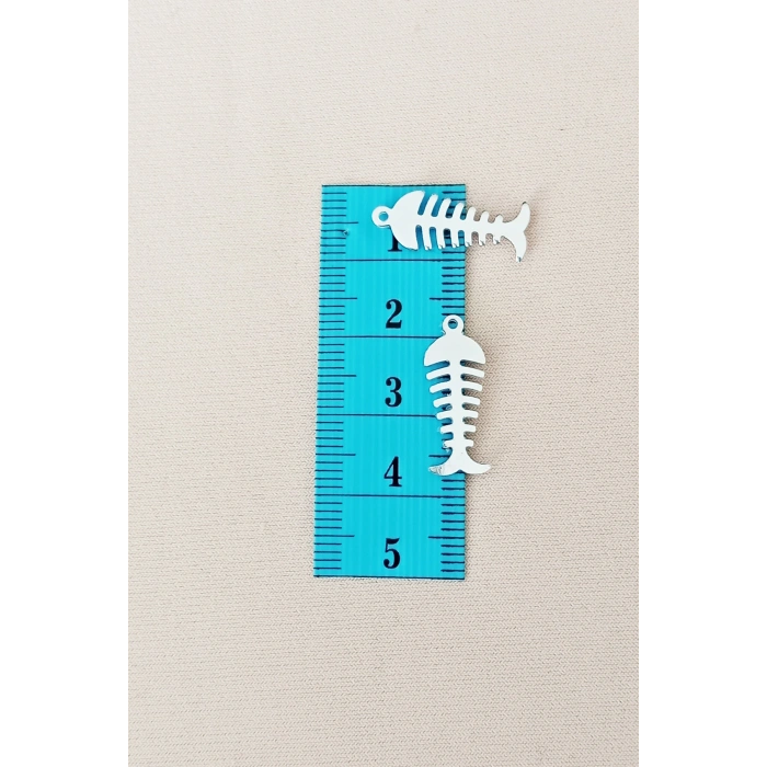 Oya Abiye Bileklik Kolye Pleksi Metalik Plastik Pul Gümüş Renk 8 gram 50 adet - BNC529