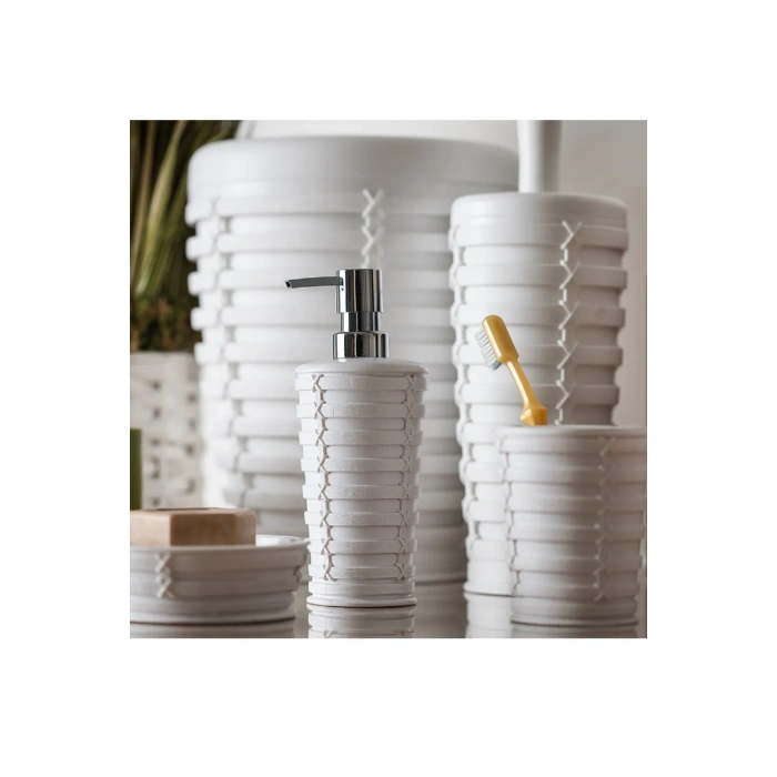 Palm Tuvalet Fırçası Beyaz Royaleks-E22