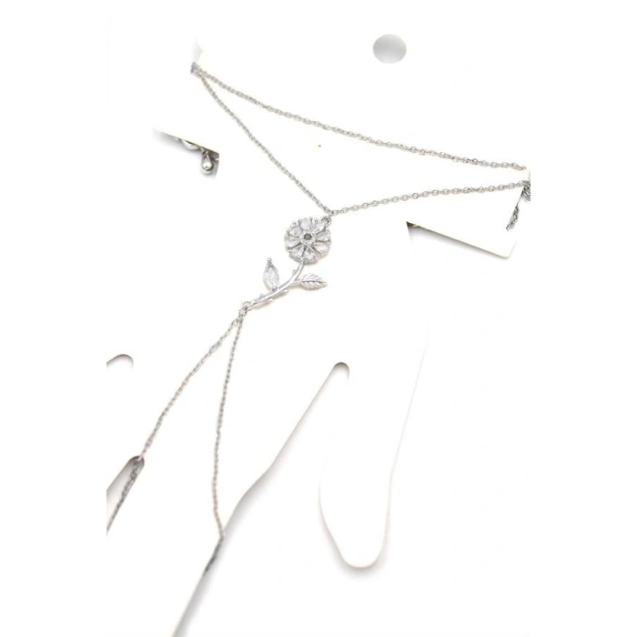 Papatya Şahmeran Bileklik - Gümüş