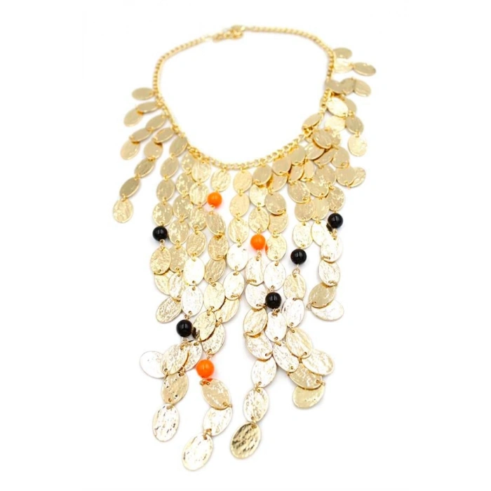 Pullu Kolye - Altın