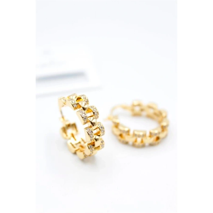 RL Halka Küpe - Altın