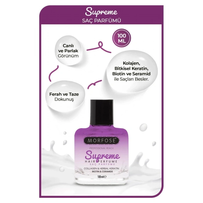 Supreme Saç Parfümü 100 ML - Mat ve Kuru Saçlar İçin - mrfs