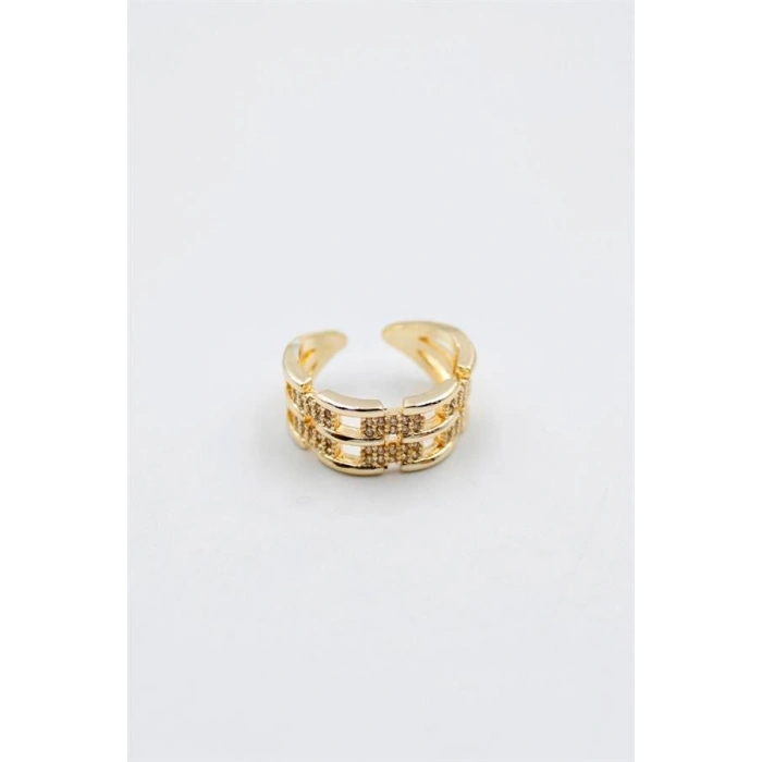 Taşlı Yüzük - Altın