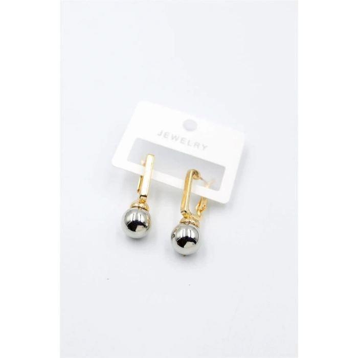 Top Küpe - Gümüş