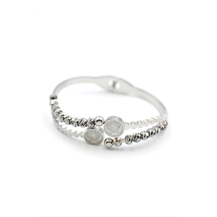 Tuğra Dorika Bilezik - Gümüş