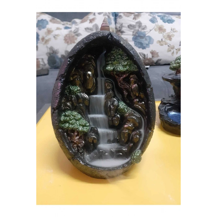 Tütsü Geri Akış Şelale Tütsülük Buhardanlık Tütsü 3 Adet Koni Hediye