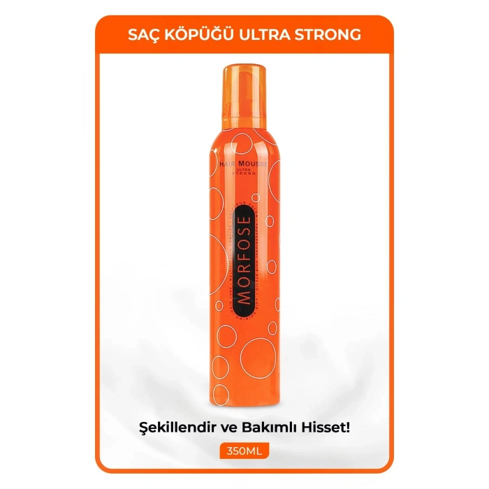 Ultra Strong Saç Köpük 350 ML - Ultra Güçlü Tutuş - mrfs