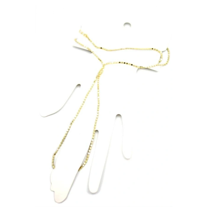 Uzun Ezme Zincir Şahmeran - Altın