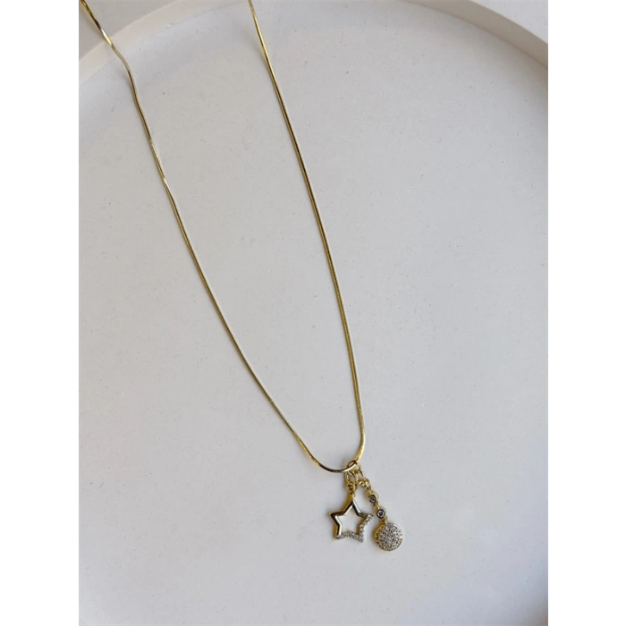 Xuping Yıldız Charm Kolye - Altın