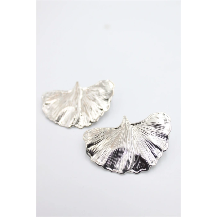 Yaprak Küpe - Gümüş