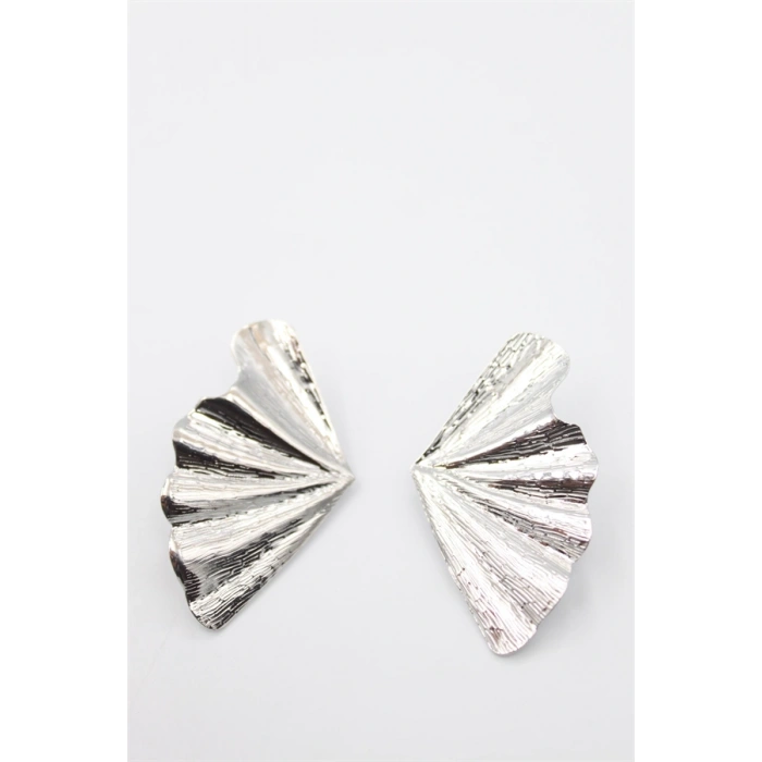 Yaprak Küpe - Gümüş