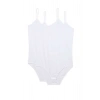 2 Adet İp Askılı Kadın Çıtçıtlı Body Beyaz