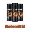 3 Adet Axe Dark Temptatıon Bay Parfüm Kofre 150 ml