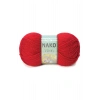 5 Adet Vizon Premium Akrilik El Örgü İpi Yünü Renk No:251 Bayrak Kırmızı