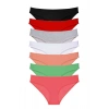 7 adet Süper Eko Set Likralı Kadın Slip Külot Set 6