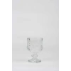 Ayaklı Kahve Yanı Bardağı Kristal Kesim Shot Bardak 7cm x 4 cm 6 Lı Set